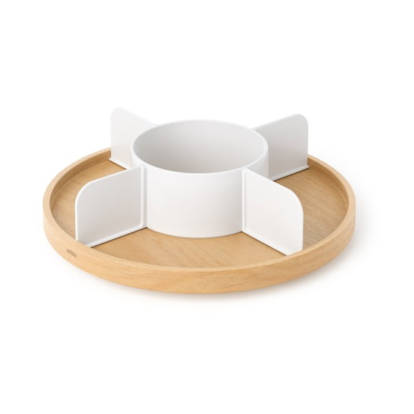 Naturalny drewniany organizer łazienkowy Bellwood – Umbra-image-3