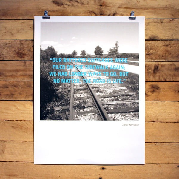 Plakat Jack Kerouac, 30x41 cm