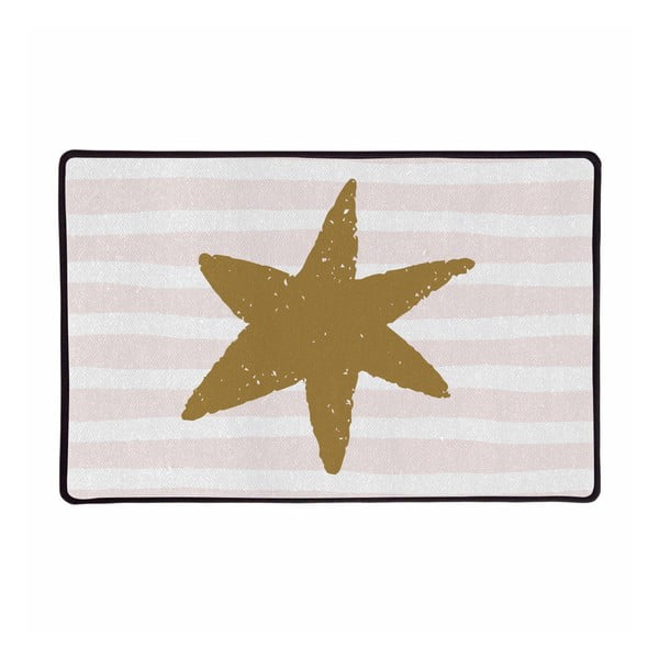 Wielofunkcyjny dywan Butter Kings Gold Star, 60x90 cm