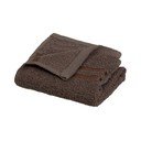 Brązowy bawełniany ręcznik frotte 30x50 cm Simple – Casa Selección