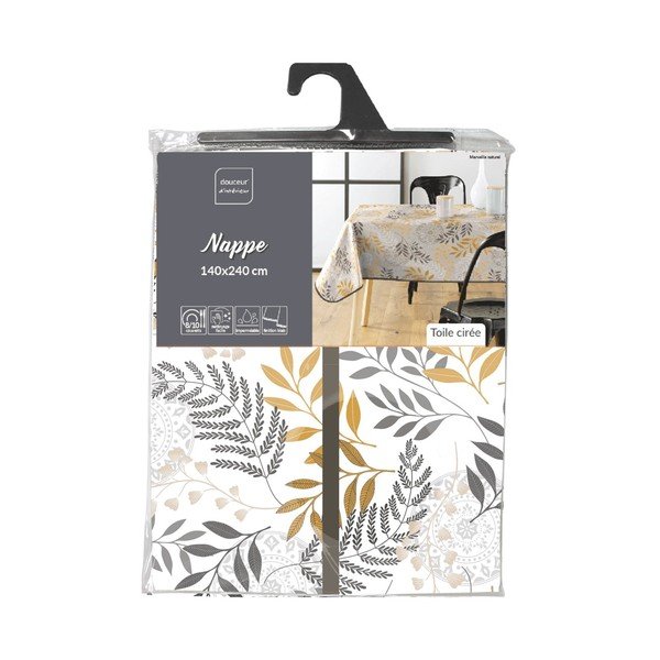 Obrus zmywalny ø 160 cm Merveille – douceur d'intérieur-image-1