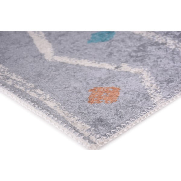 Jasnoszary chodnik odpowiedni do prania 80x200 cm – Vitaus-image-2