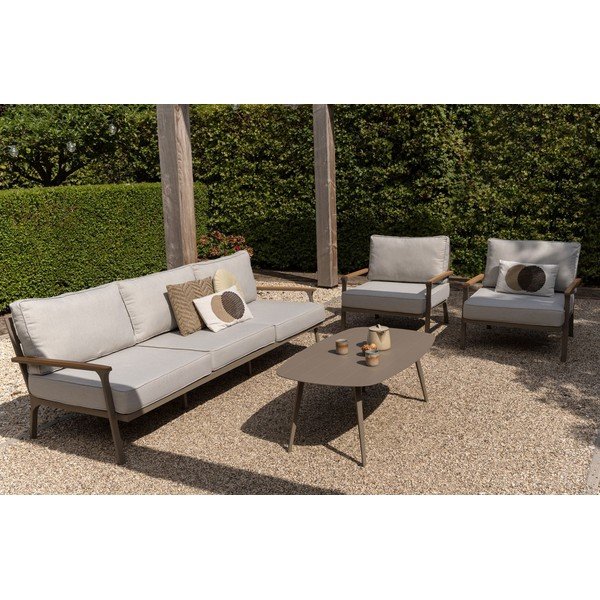 Metalowy stolik ogrodowy 70x120 cm Orlando – Exotan-image-1