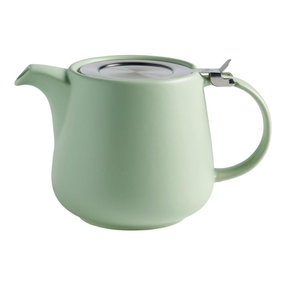 Zielony porcelanowy dzbanek do herbaty z sitkiem Maxwell & Williams Tint, 1,2 l