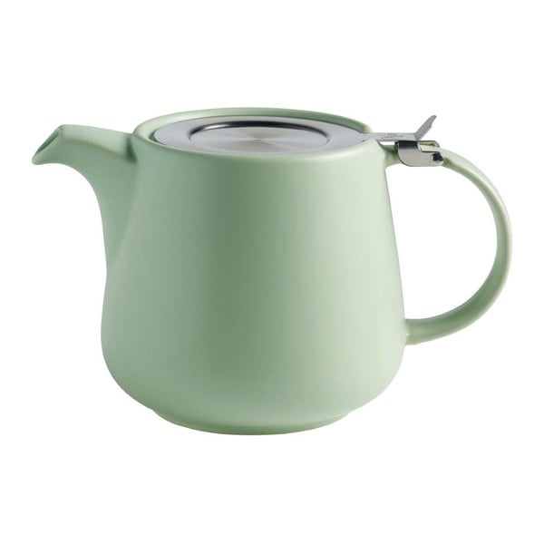 Zielony porcelanowy dzbanek do herbaty z sitkiem Maxwell & Williams Tint, 1,2 l