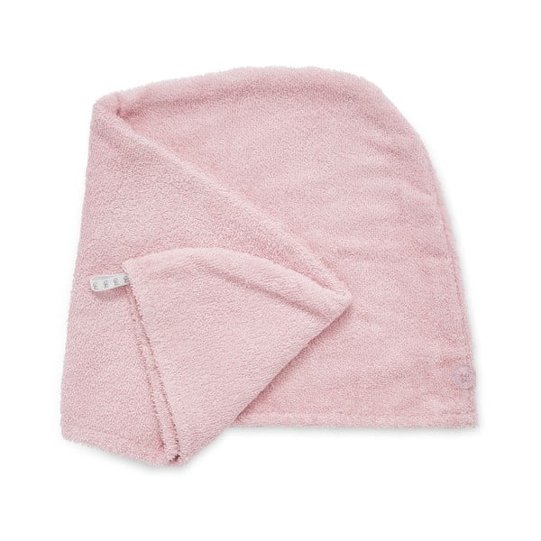 Różowe bawełniane ręczniki szybkoschnące do włosów zestaw 2 szt. 20x13 cm Quick Dry – Catherine Lansfield-image-2