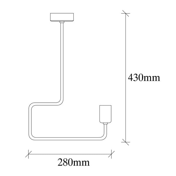Czarna metalowa lampa wisząca Opviq lights Penelope-image-4