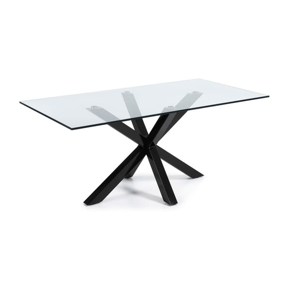 Stół z czarnymi nogami La Forma Arya, dł. 200 cm