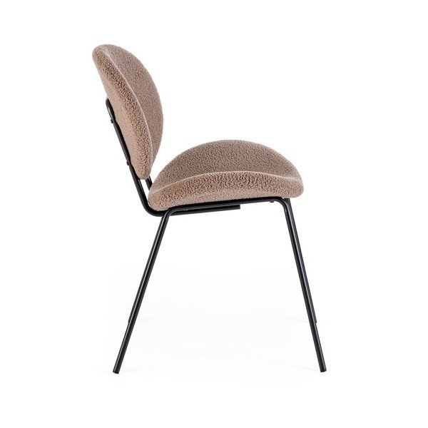 Beżowe tapicerowane krzesło Maddie – Yes Everyday-image-3