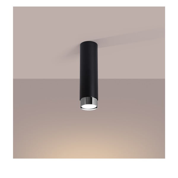 Lampa sufitowa w czarno-srebrnym kolorze Crown – Sollux-image-1