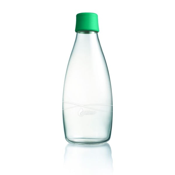 Zielona butelka ze szkła ReTap, 800 ml