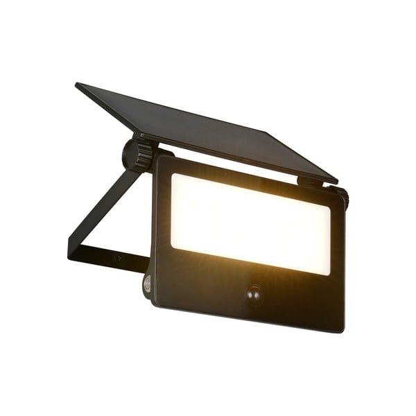 Lampa zewnętrzna ścienna LED z czujnikiem ruchu solarna (wysokość 17,5 cm) Moura – Trio