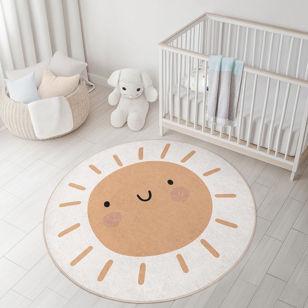 Dywan dziecięcy odpowiedni do prania ø100 cm Sunny World – Mila Home-image-2
