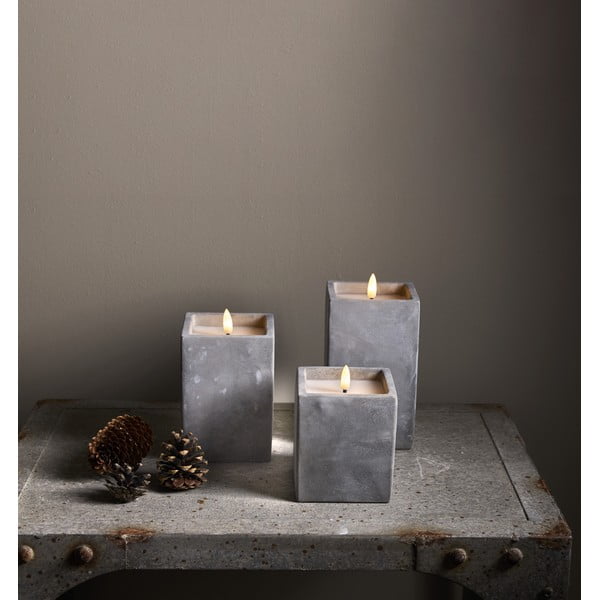 Świeczka LED (wysokość 11,5 cm) Flamme Cem – Star Trading-image-3