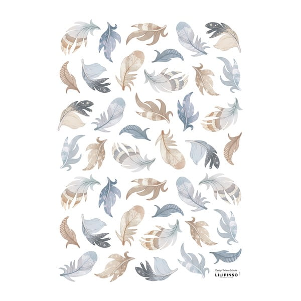 Naklejki dziecięce 30x42 cm Feathers – Lilipinso