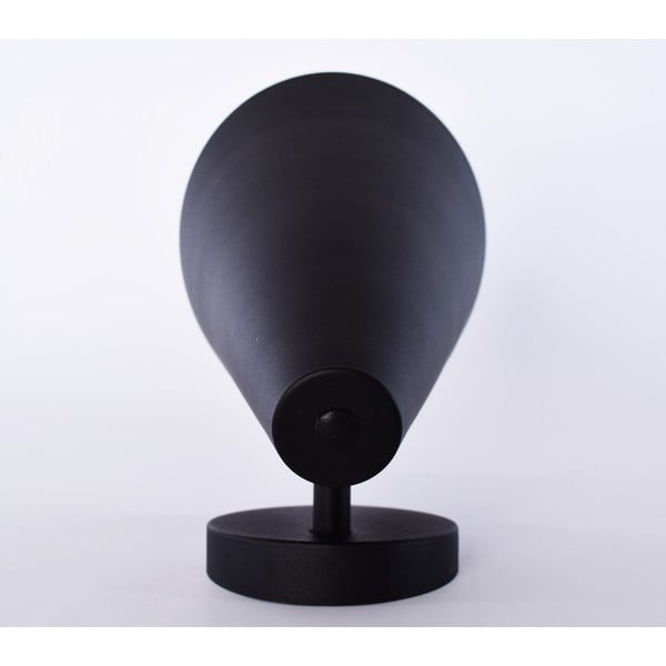 Czarny kinkiet SULION Lisboa, wys. 16 cm-image-2