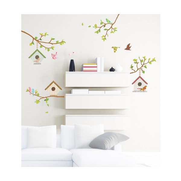 Naklejka Ambiance Sticks And Birds-image-2