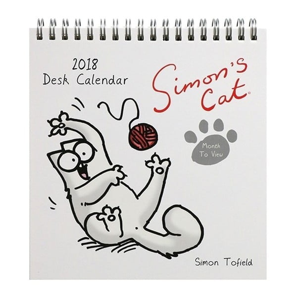 Kalendarz stołowy 2018 Portico Designs Simon's Cat