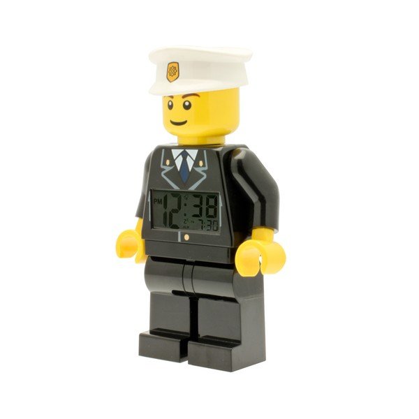 Zegar z budzikiem LEGO® City Policeman-image-1