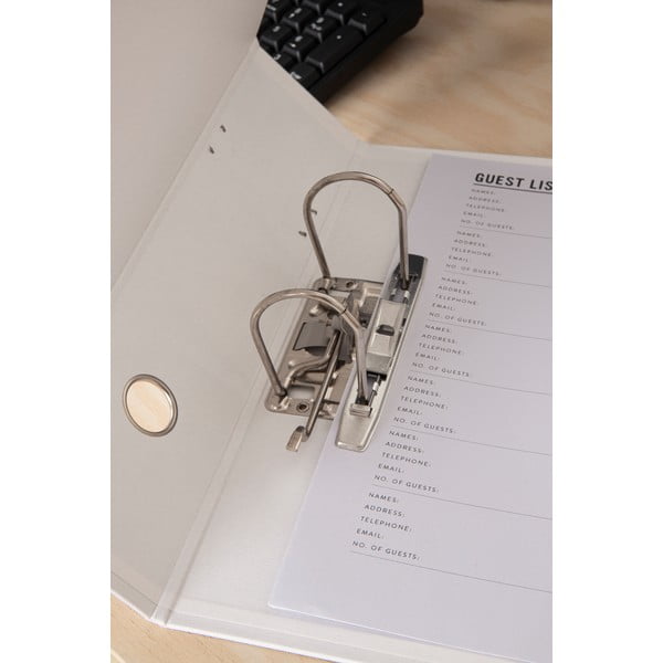 Kartonowy organizer na dokumenty Archie – Bigso Box of Sweden-image-3