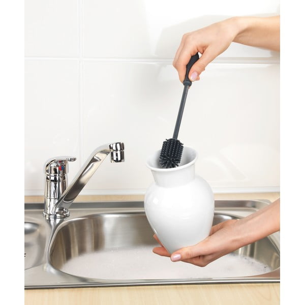 Szara szczotka do naczyń Wenko Sia, délka 25 cm-image-3