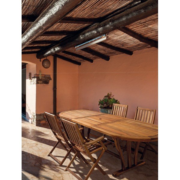 Stół ogrodowy z litego drewna akacjowego 90x150 cm Noemi  – Bizzotto-image-1