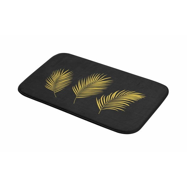 Dywanik łazienkowy w czarno-złotym kolorze 45x75 cm Orbella – douceur d'intérieur-image-4