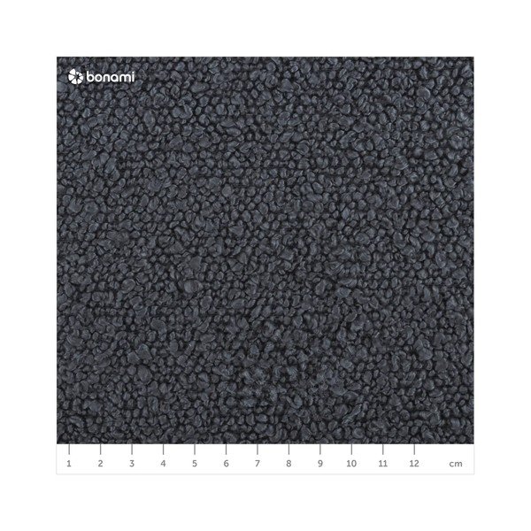 Ciemnoszary puf z materiału bouclé Molino – Micadoni Home-image-4