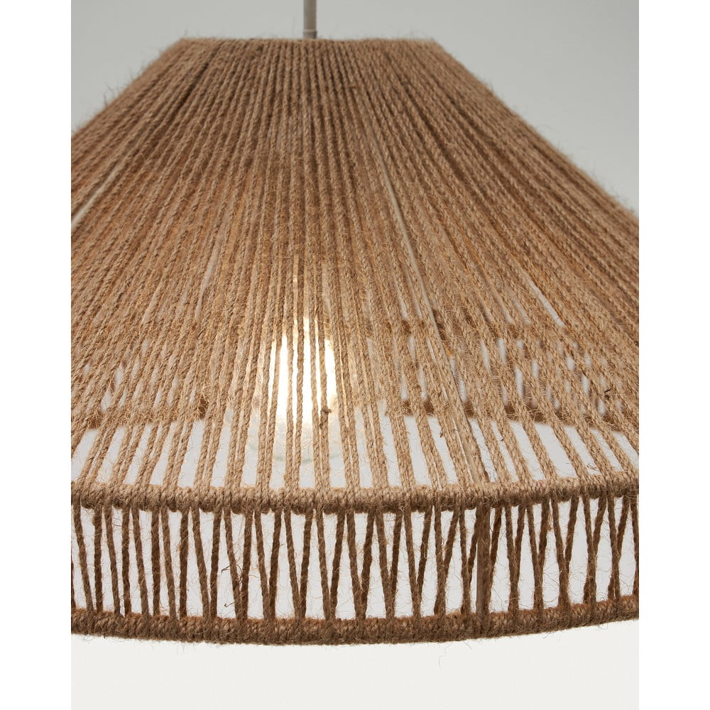 Naturalny abażur ø 45 cm Pontos – Kave Home (zdjęcie 4)