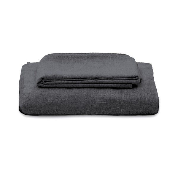 Antracytowy pokrowiec na fotel 92 cm Nora – Kave Home