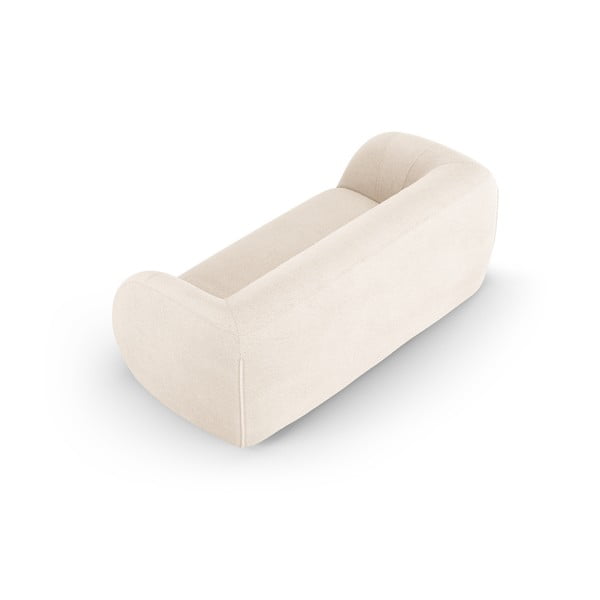Kremowa sofa z materiału bouclé 210 cm Essen – Cosmopolitan Design-image-3