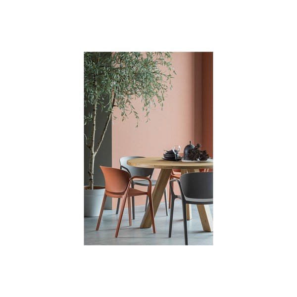 Szare krzesło ogrodowe Billie – WOOOD-image-1