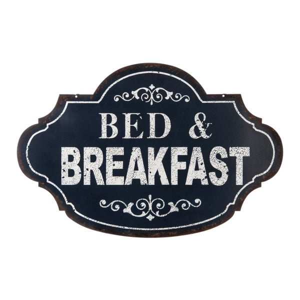 Blaszana tablica Bed&Breakfast
