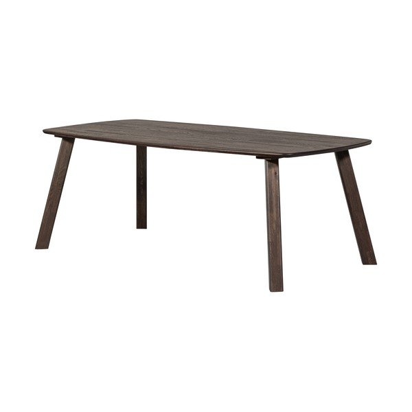 Stół z litego drewna dębowego 100x220 cm Tablo – WOOOD-image-2