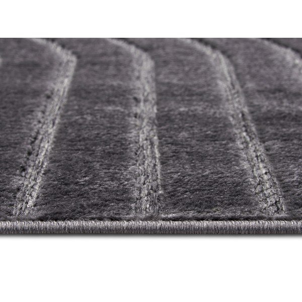 Antracytowy dywan 57x90 cm Iconic Wave – Hanse Home-image-2