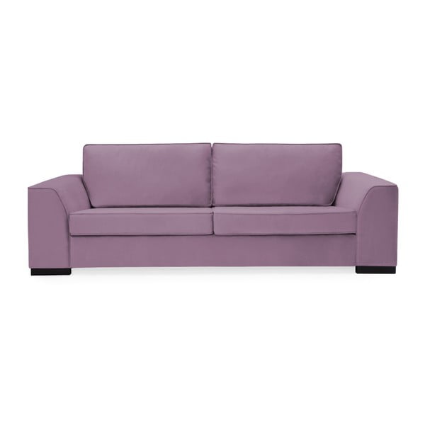 Fioletowa sofa 3-osobowa Vivonita Bronson