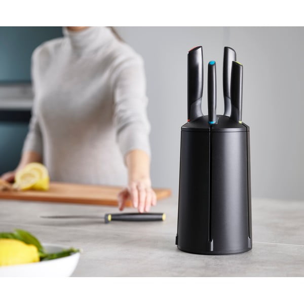 Zestaw 5 noży z obrotowym stojakiem Joseph Joseph Elevate-image-1