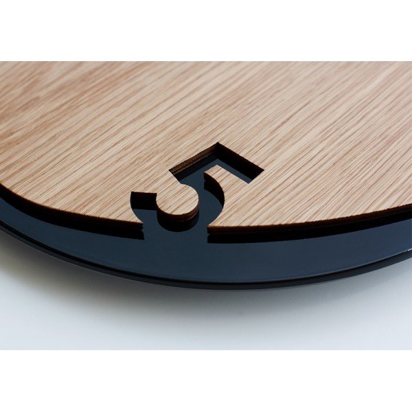 Zegar Clock25 Wood&Black-image-2