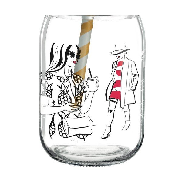 Szklanka z wieczkiem i słomką Ritzenhoff Andrea Arnhold, 445 ml-image-4