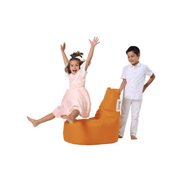 Pomarańczowy dziecięcy worek do siedzenia Baton – Floriane Garden-image-4
