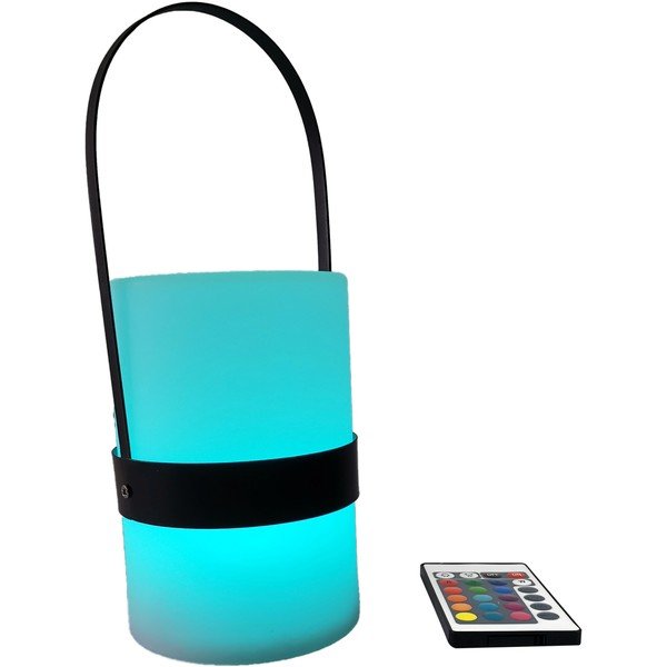 Czarny lampion LED (wysokość 15 cm) – Hilight-image-3