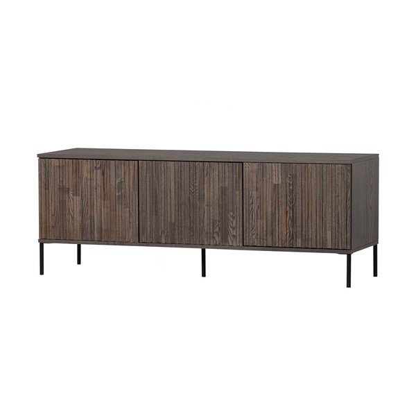 Brązowa szafka pod TV w dekorze jesionu 150x56x44 cm Gravure – WOOOD-image-2