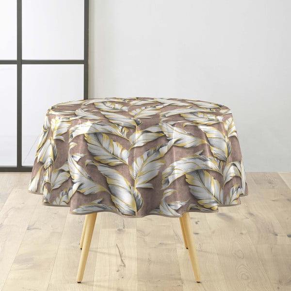 Obrus zmywalny ø 160 cm Ebany – douceur d'intérieur