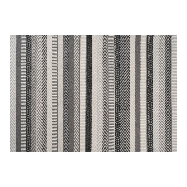 Wełniany dywan Mariko Grey, 140x200 cm