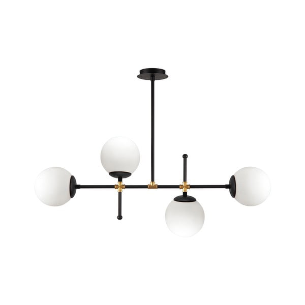 Czarna lampa wisząca Squid Lighting Kruva, wys. 57 cm-image-2