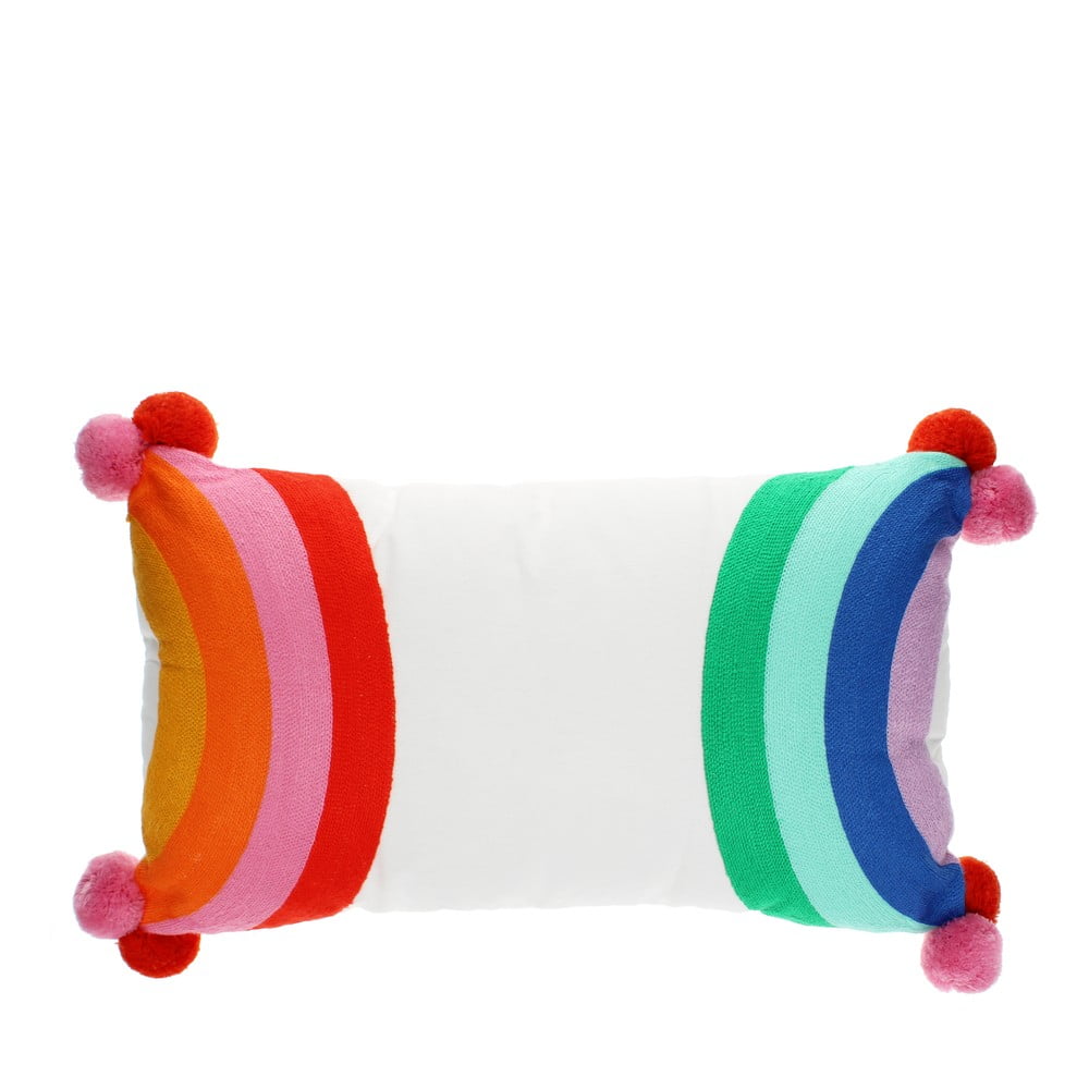 Poduszka dziecięca z mieszanki bawełny 50x33 cm Rainbow – Rex London
