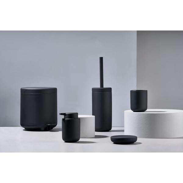 Czarna kamionkowa mydelniczka Ume − Zone-image-4