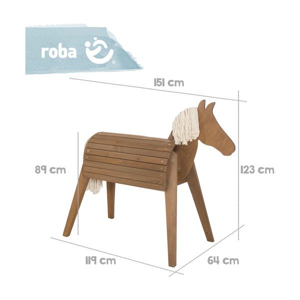 Konik ogrodowy dla dzieci – Roba-image-3