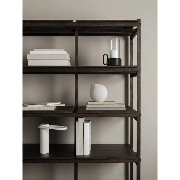 Jasnoszary porcelanowy wazon (wysokość 14 cm) Nona – Blomus-image-4