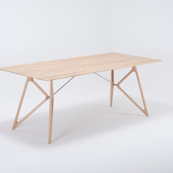 Stół z blatem drewna dębowego 200x90 cm Tink – Gazzda